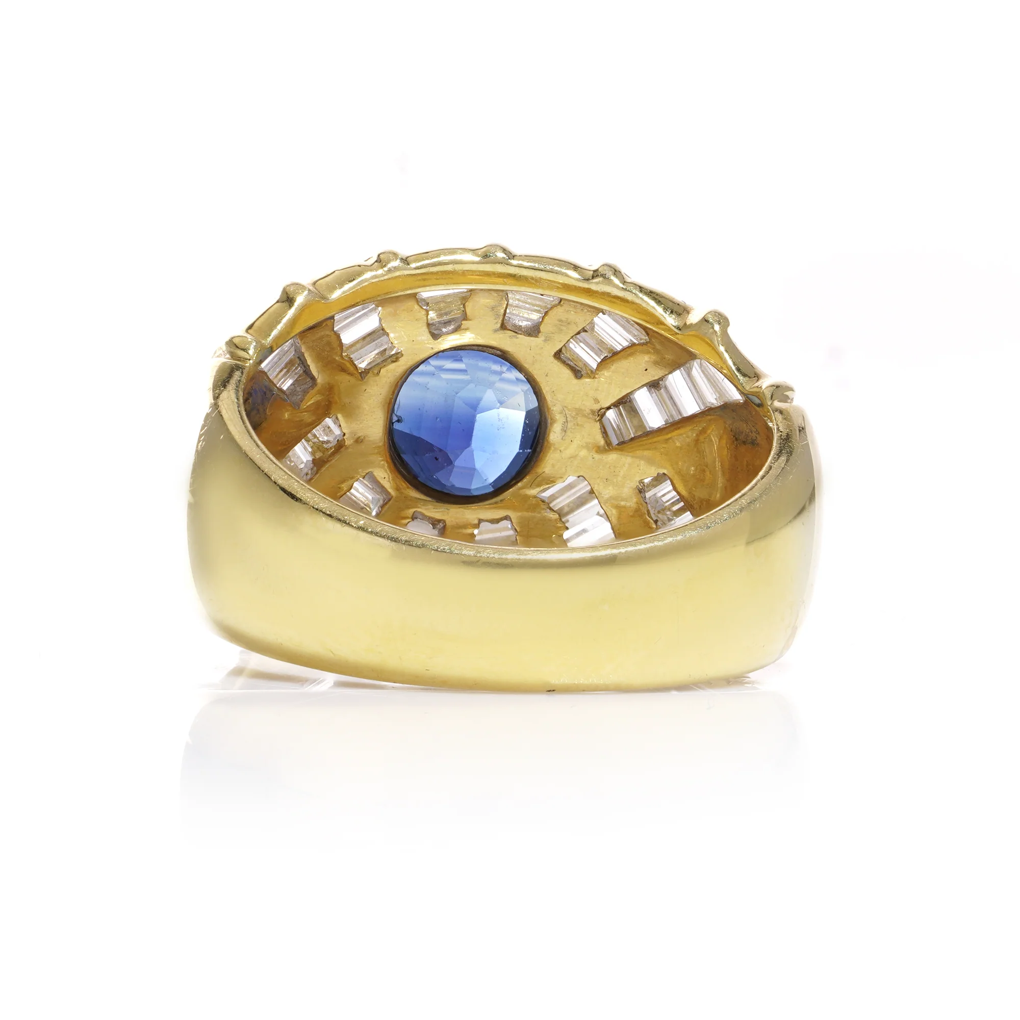 Vintage Sapphire & Diamond Ring - Image 3