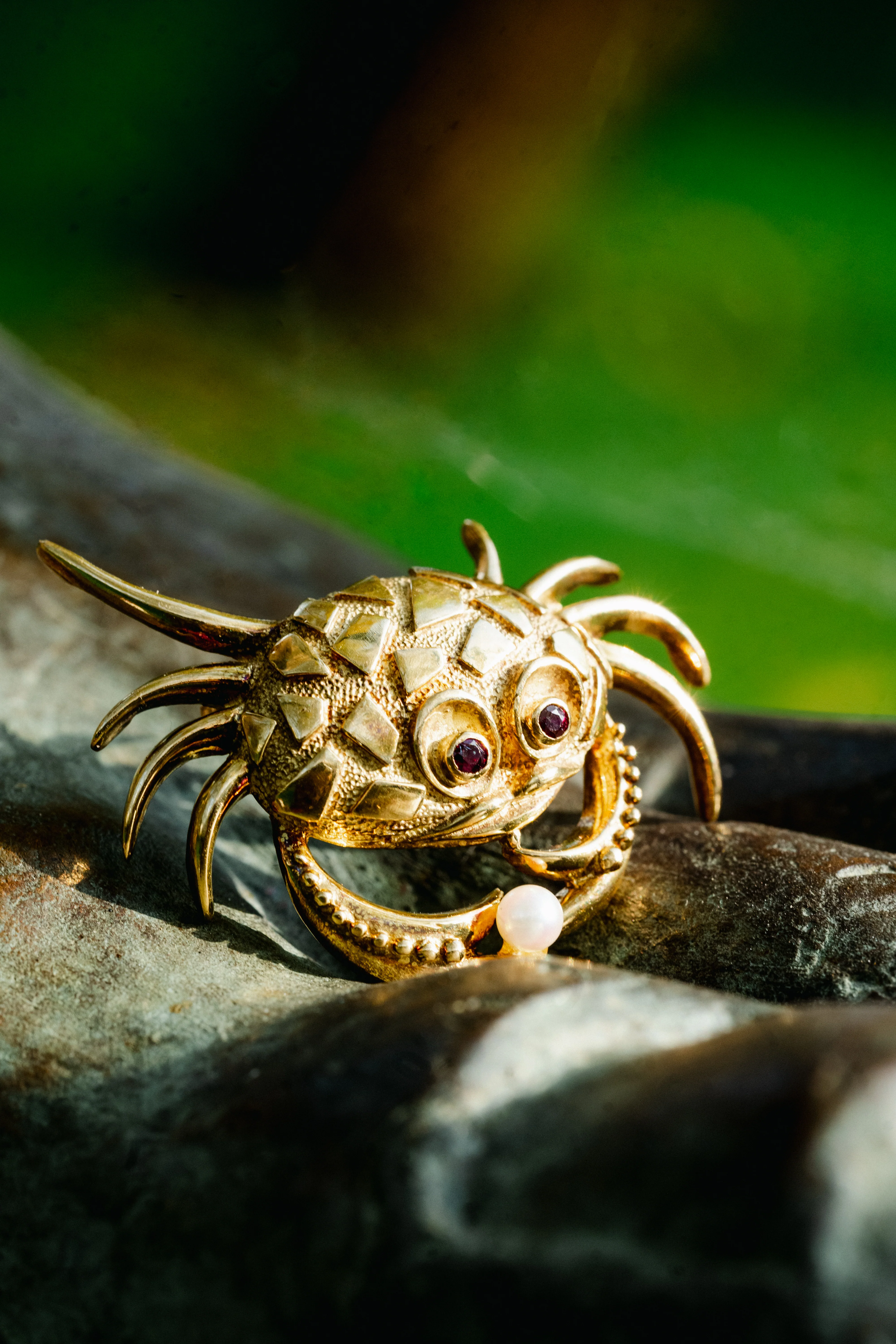 Zodiac Cancer Crab Brooch - Image 5
